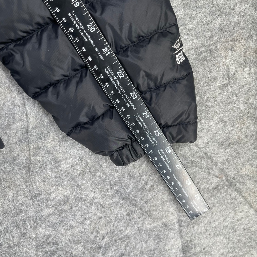 LL Bean Ultralight 850 Down Jacket Men Medium Black DownTek Water Repellent Gorp - Picture 12 of 16
